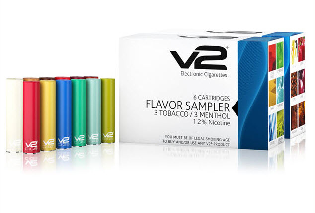 V2 Cigs Flavor Cartridge Samples