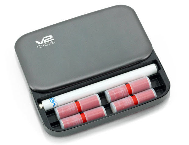 V2Cigs E Cigarette Metal Carry Case 