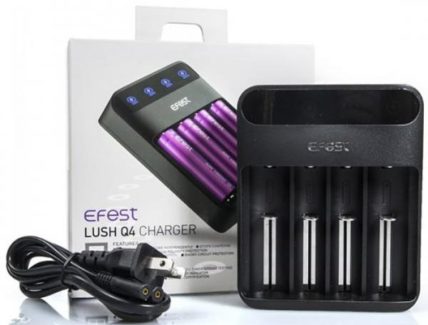 Efest Lush Q4 Intelligent LED Battery Charger