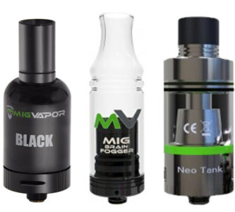 migvapor vape tanks