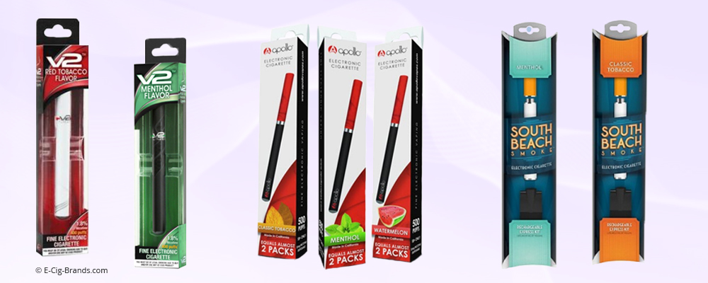 top disposable and rechargable e-cigarettes